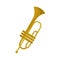 Trumpet instrument musical icon