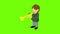 Trumpeter icon animation