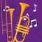 Trumpets instruments musical icons