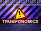 Trumponomics Or Trump Economics Usa Government Finance - 2d Illustration