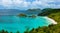 Trunk bay on St John island, US Virgin Islands