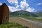 Truso Gorge near the Kazbegi city