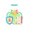 Trust In Deal Vector Concept Color Illustration