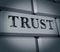 Trust honor financial business symbol integrity de