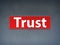 Trust Red Banner Abstract Background