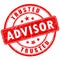 Trusted advisor business rubber stamp