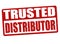 Trusted distributor sign or stamp