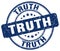 truth blue stamp