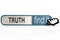 Truth word on the blue find it banner