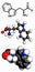 Tryptophan l-tryptophan, Trp, W amino acid molecule.