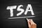 TSA - Tax-Sheltered Annuity is a retirement plan offered by public schools and certain tax-exempt organizations, acronym text on