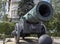 The Tsar Cannon inside the Kremlin, Moscow, Russia