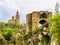 Tsarevets Fortress, ancient fortress on hill top. Capital of the Second Bulgarian Kingdom. Veliko Tarnovo, Bulgaria