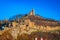 Tsarevets Fortress in a beautiful autumn day, Veliko Tarnovo, Bulgaria