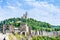 Tsarevets fortress and the Patriarchal church in Veliko Tarnovo, Bulgaria.