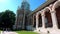 Tsaritsyno facade palace HD panoramic view.