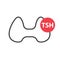 TSH Thyroid-stimulating Hormone and thyroid icon