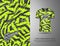 Tshirt sports modern camouflage design for racing, jersey, cycling, football, gaming