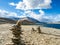 Tso Moriri Lake with beautiful mountain