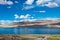 Tso Moriri Lake in Changthang Plateau, Ladakh, Jammu and Kashmir, India.