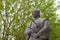 Tsukahara Bokuden Statue in Kashima, Ibaraki Prefecture, Japan. Tsukahara Bokuden 1489 - 1571 was a famous master swordsman .