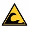 Tsunami hazard sign