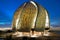 Tthe eight BahÃ¡â€™Ã­ temple in the world and first in South America, located at the foot of the Andes mountain Range in Santiago