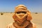 Tuareg posing for a portrait