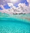 Tubbataha Reef Ranger Station in open ocean