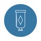 a tube of cream icon. Element of bottle icons for mobile concept and web apps. Badge style a tube of cream icon can be used for we