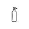 a tube of cream icon. Element of bottle for mobile concept and web apps. Thin line icon for website design and development, app de