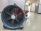 Tube Fan with confined space, Portable Ventilation Fans and Exhaust Fans from exit door at factory