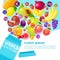 Tube With Vitamins Health World Day Global Holiday Greeting Card
