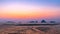 Tubkaek Beach with exotic scenic view of islands during twilight