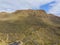 Tucson Mountains aerial view, Tucson, AZ, USA