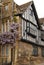 Tudor property with wisteria