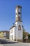 The Tuermel, town hall and landmark of Oberhausen. Region Palatinate Germany