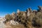 Tufa formations in Mono lake California