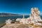 Tufa formations in Mono lake California