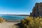 Tufa formations in Mono lake California