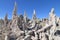 Tufa spires rising out of Mono Lake, California