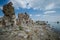 Tufa tower formations at Mono Lake in eastern Sierra, located off of US-395