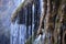 Tufas carbonate sinter deposits and waterfalls in the Cuervo river, Cuenca, central Spain