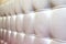 Tufted White Leather Headboard Texture for Background