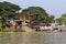 Tug Boats cargo ship in Chao Phraya river