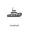tugboat icon from Transportation collection.