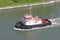 Tugboat on Kiel Canal