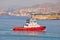 Tugboat in port of Piraeus, Greece