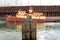 A Tugboat is wet-docked at Two Harbors, Minnesota.