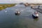 Tugboats in the Harbor in Ft. Lauderdale